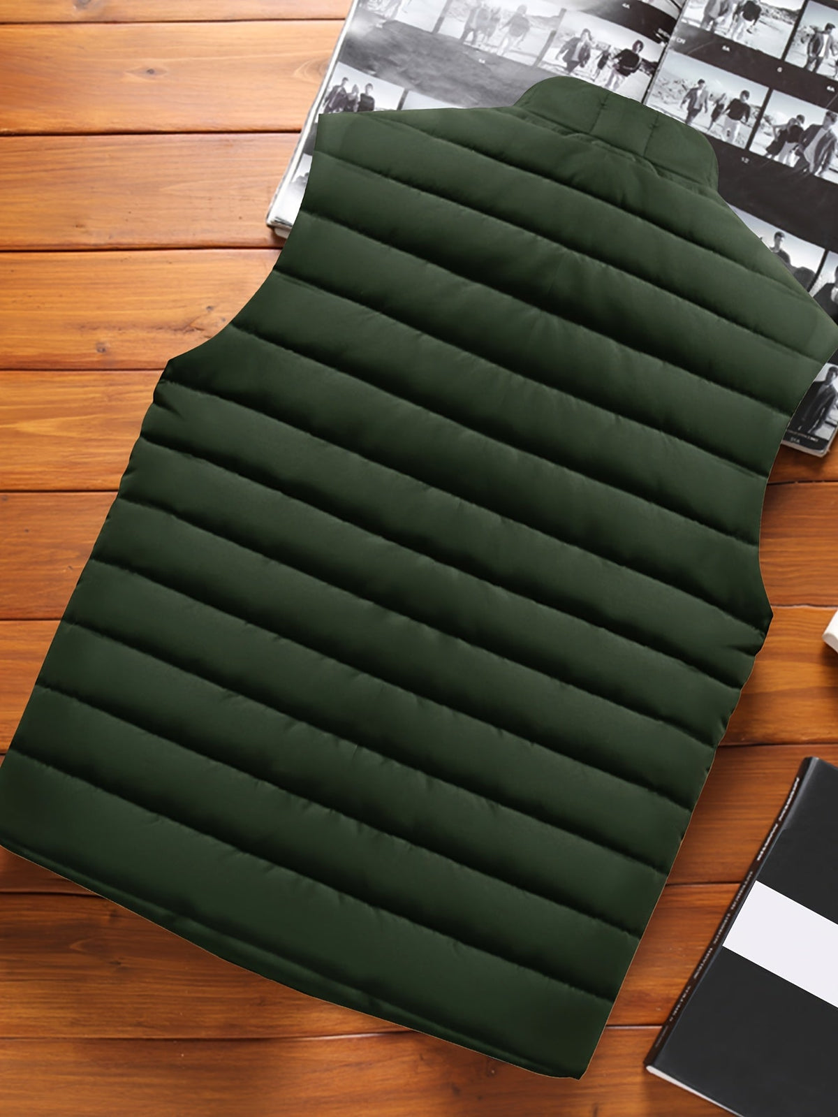 Donovan | Quilted Stand-Collar Vest Image
