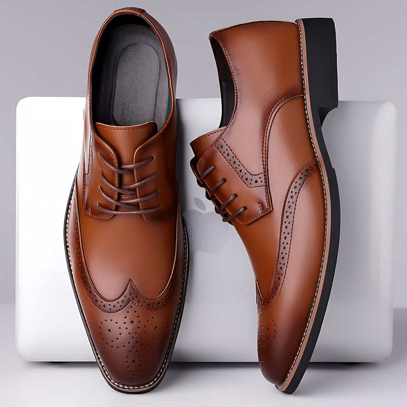 Lionel | Classic Brogue Dress Shoes Image