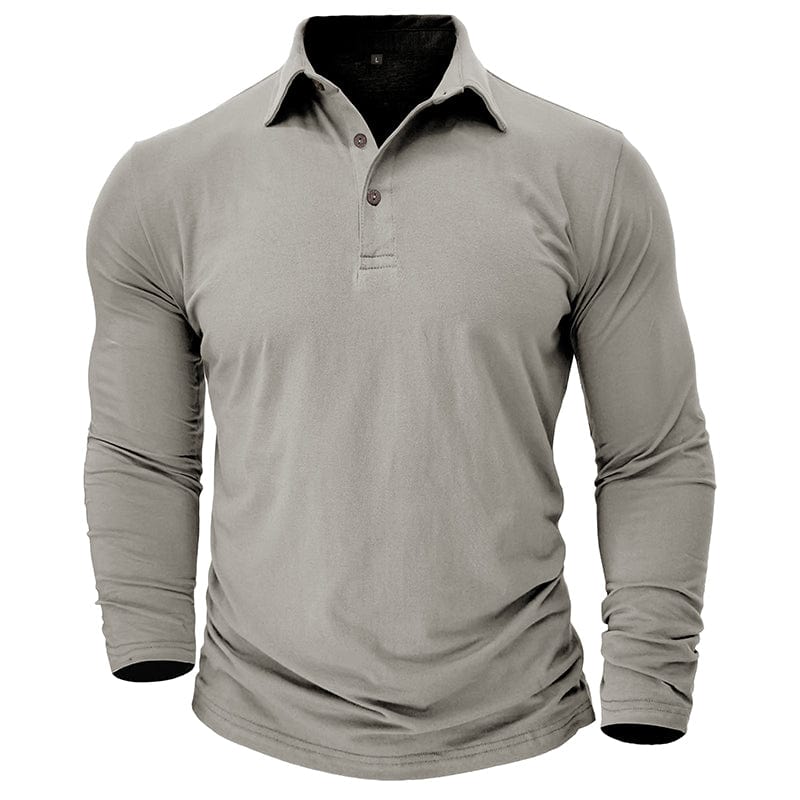 Travis Owen | Stylish Premium Long-Sleeve Polo