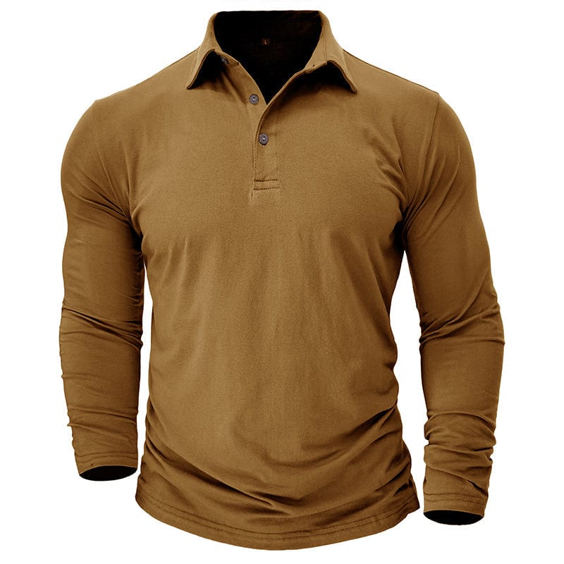 Travis Owen | Stylish Premium Long-Sleeve Polo