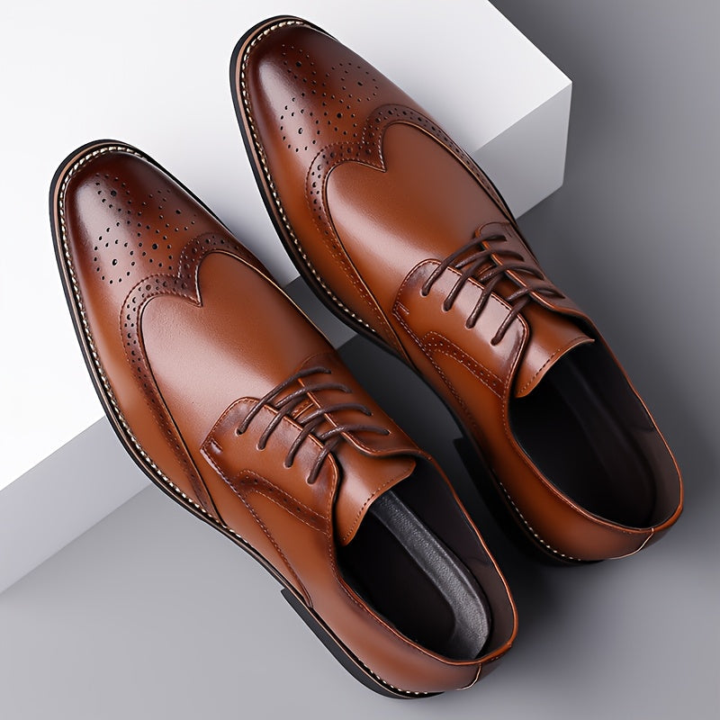 Lionel | Classic Brogue Dress Shoes Image