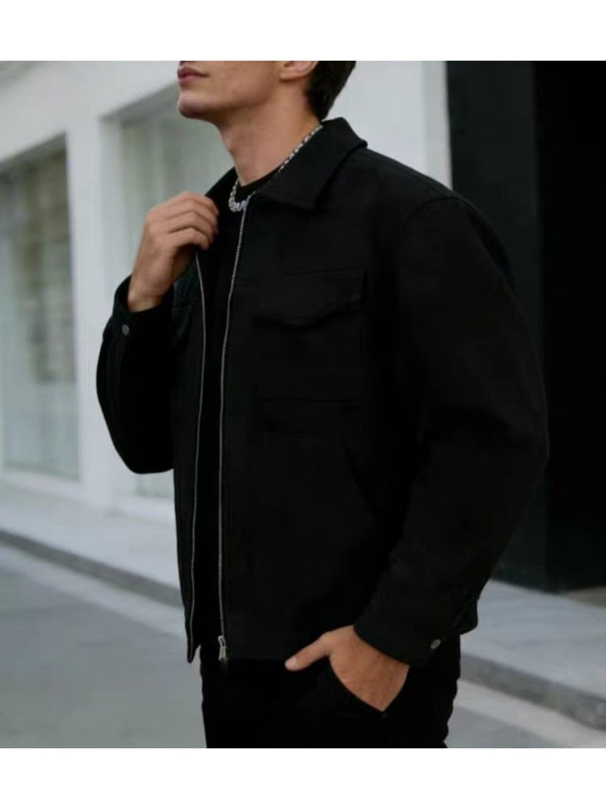 Chester | Modern Lapel Utility Jacket Image