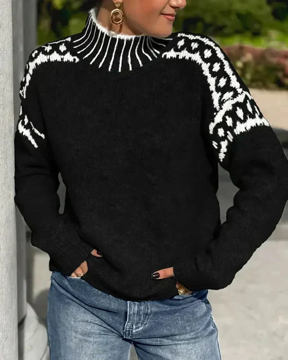 Aurelia | Cozy Patterned Sweater Image