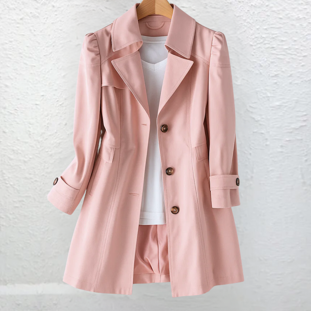 Vicki | Vintage Trench Collar Coat Image