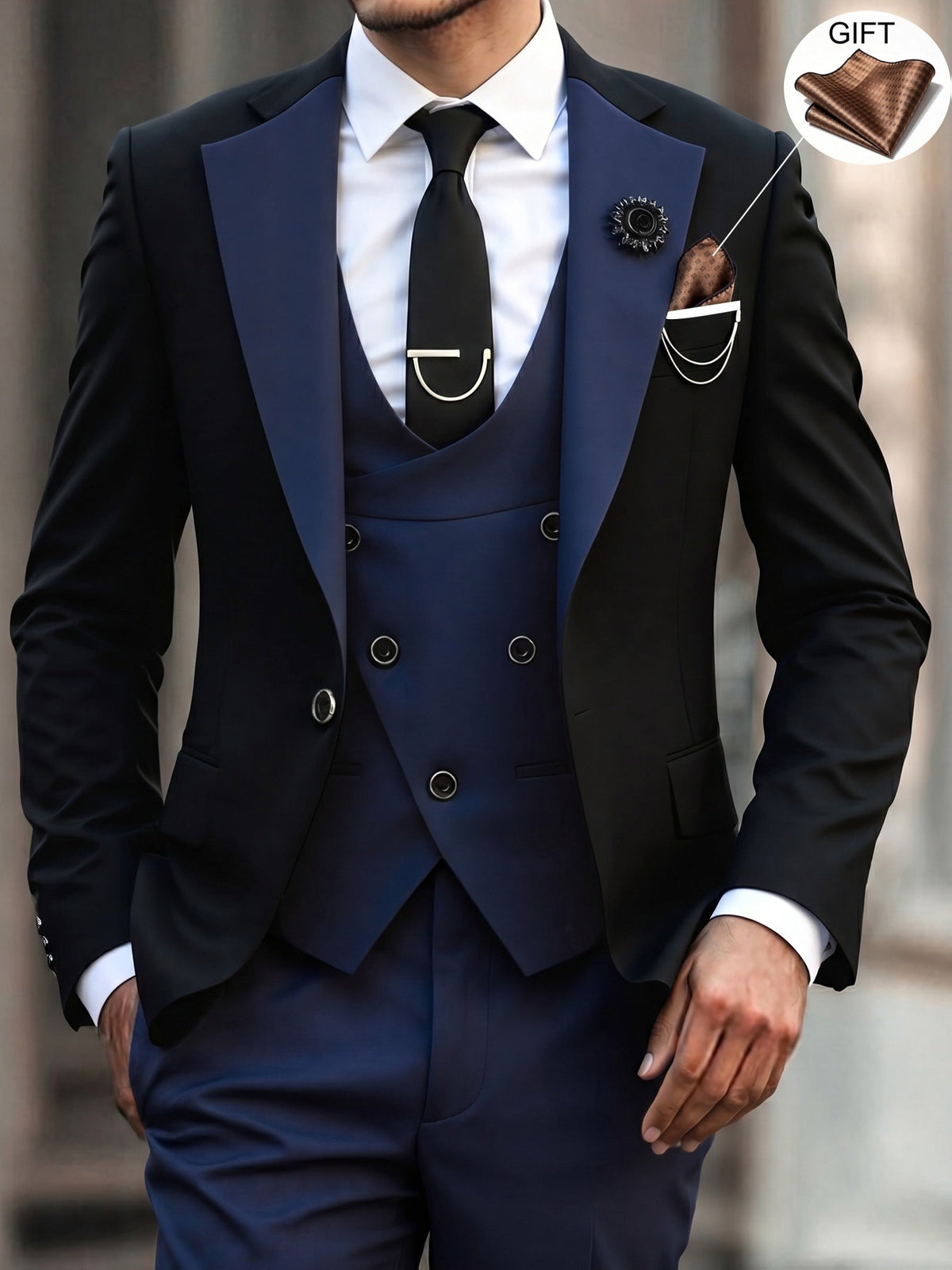 Lawrence | Tailored Three-Piece Suit Image