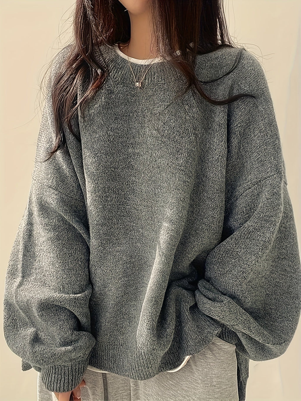 Rachel | Relaxed Drop-Shoulder Sweater