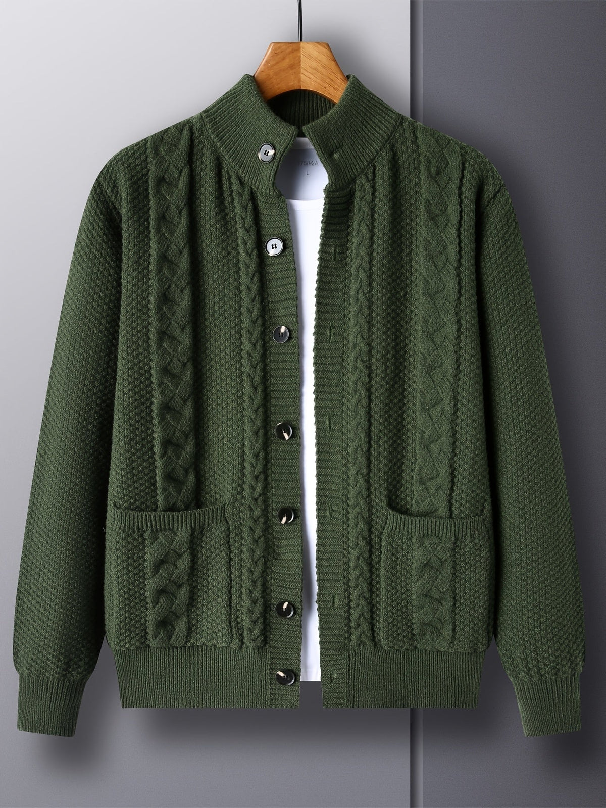 Sinclair | Textured Button-Front Cardigan