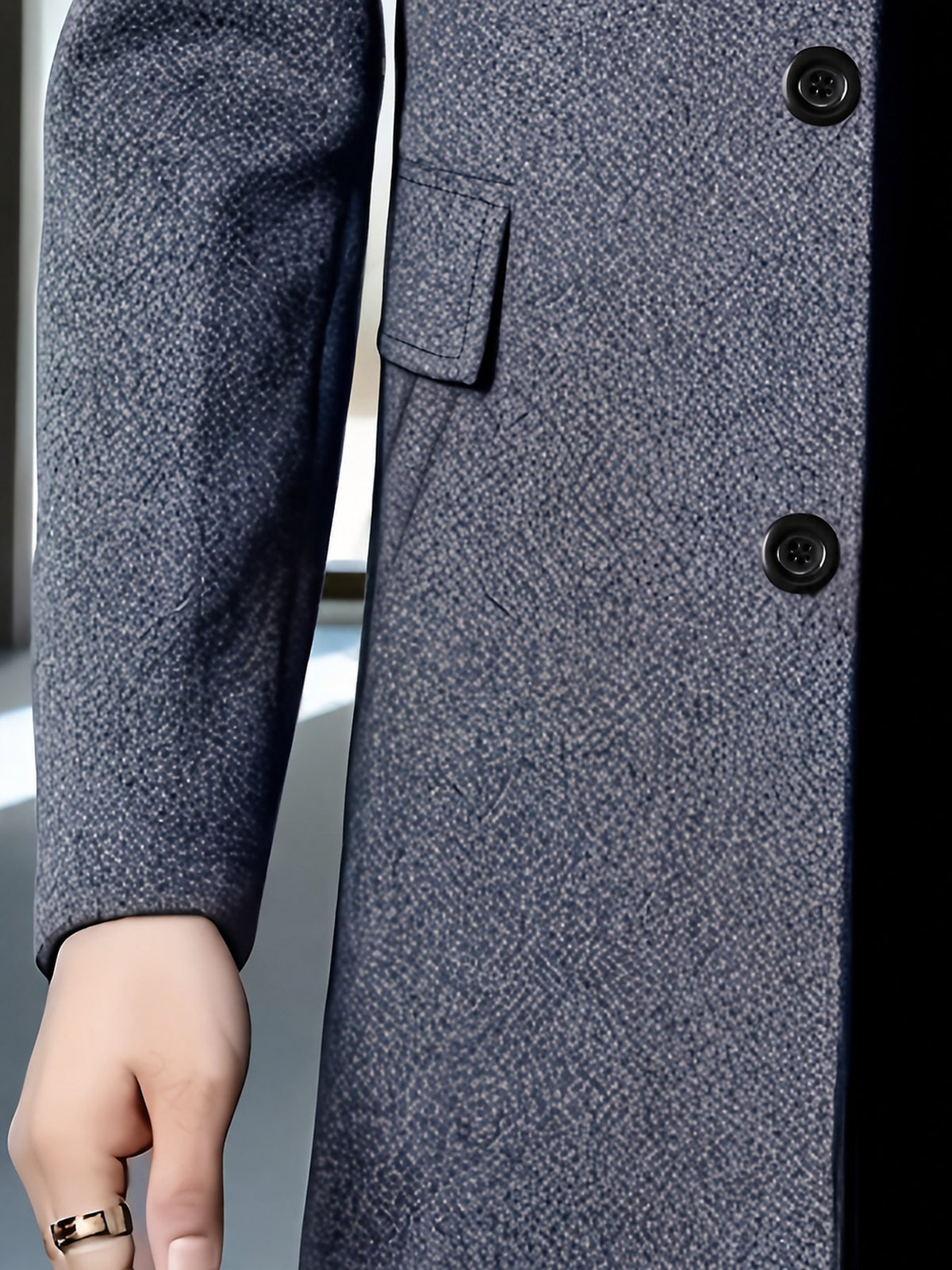 Gerard | Refined Single-Breasted Overcoat