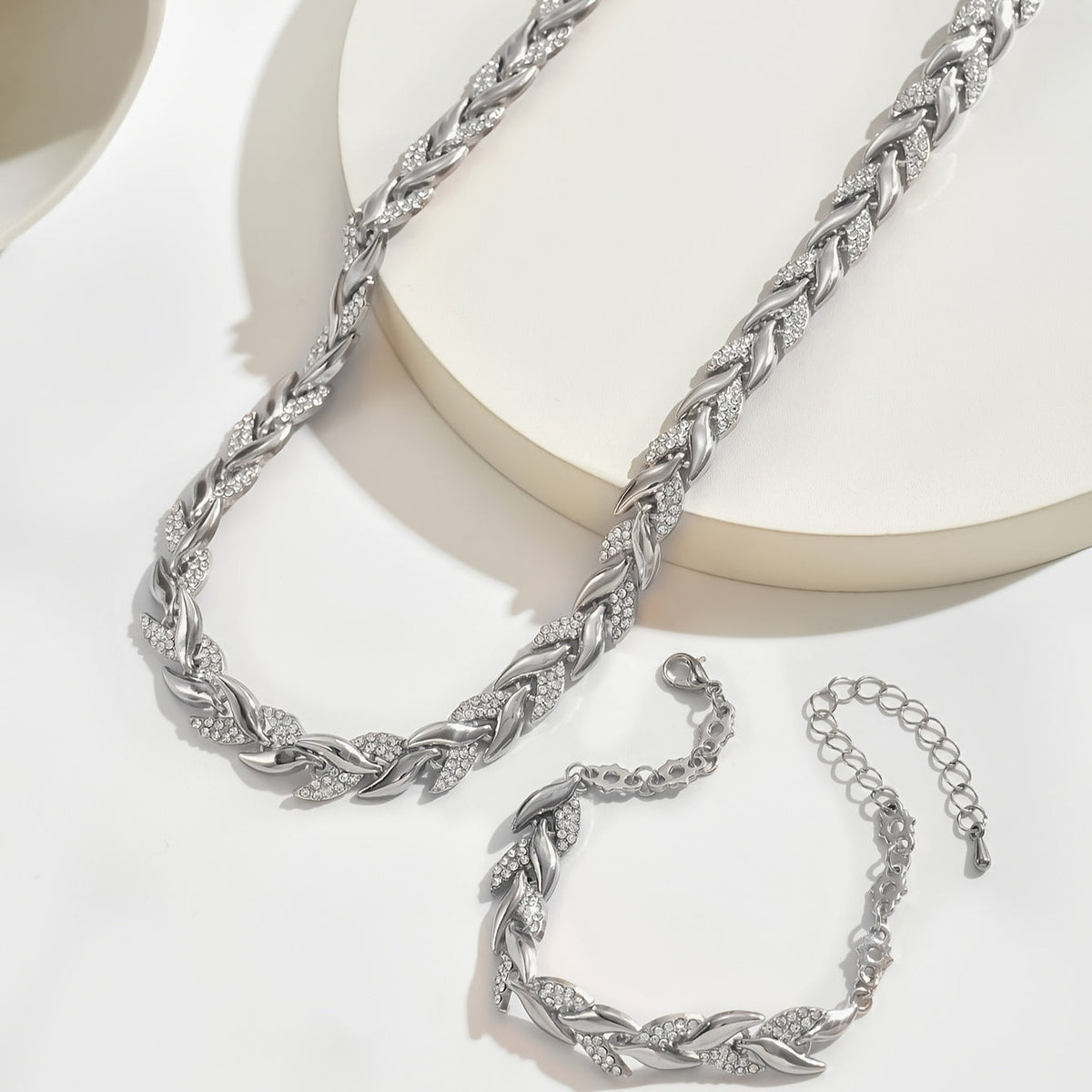 Marlene | Elegant Necklace and Bracelet Set