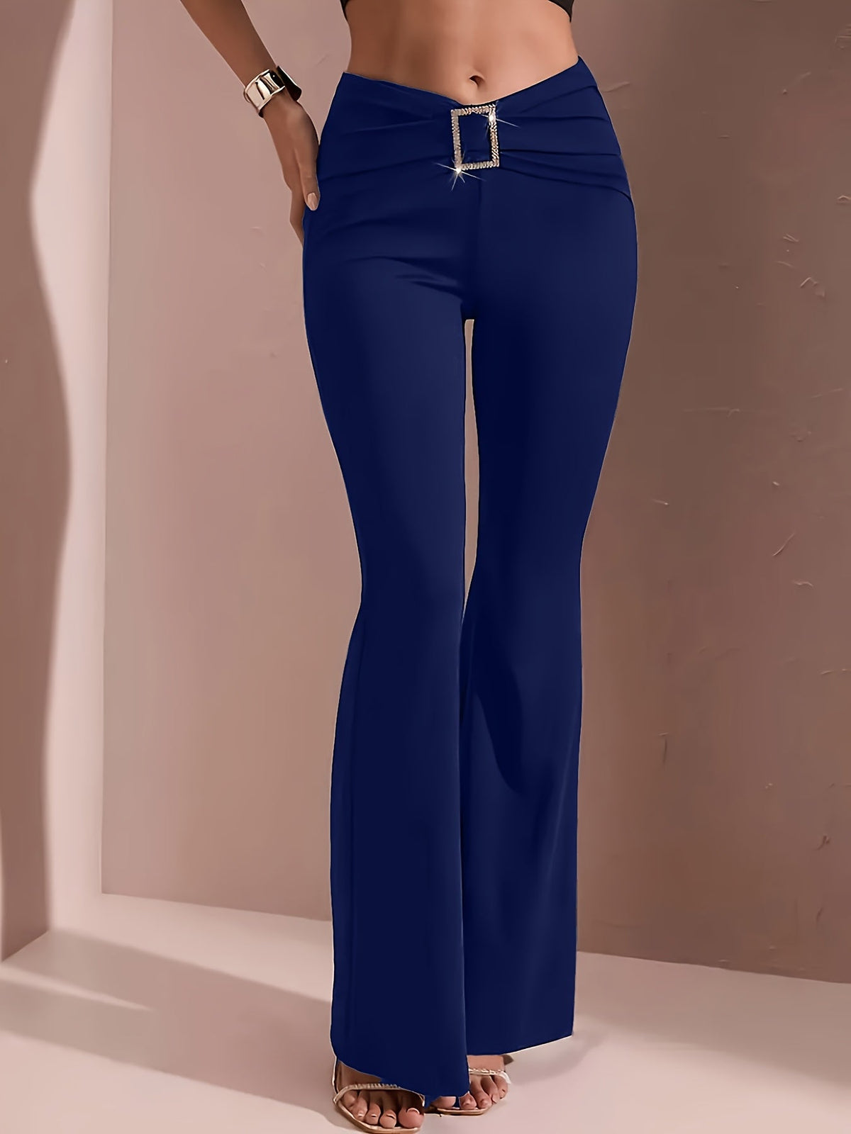 Rosemary | High-Waisted Flared Trousers Image