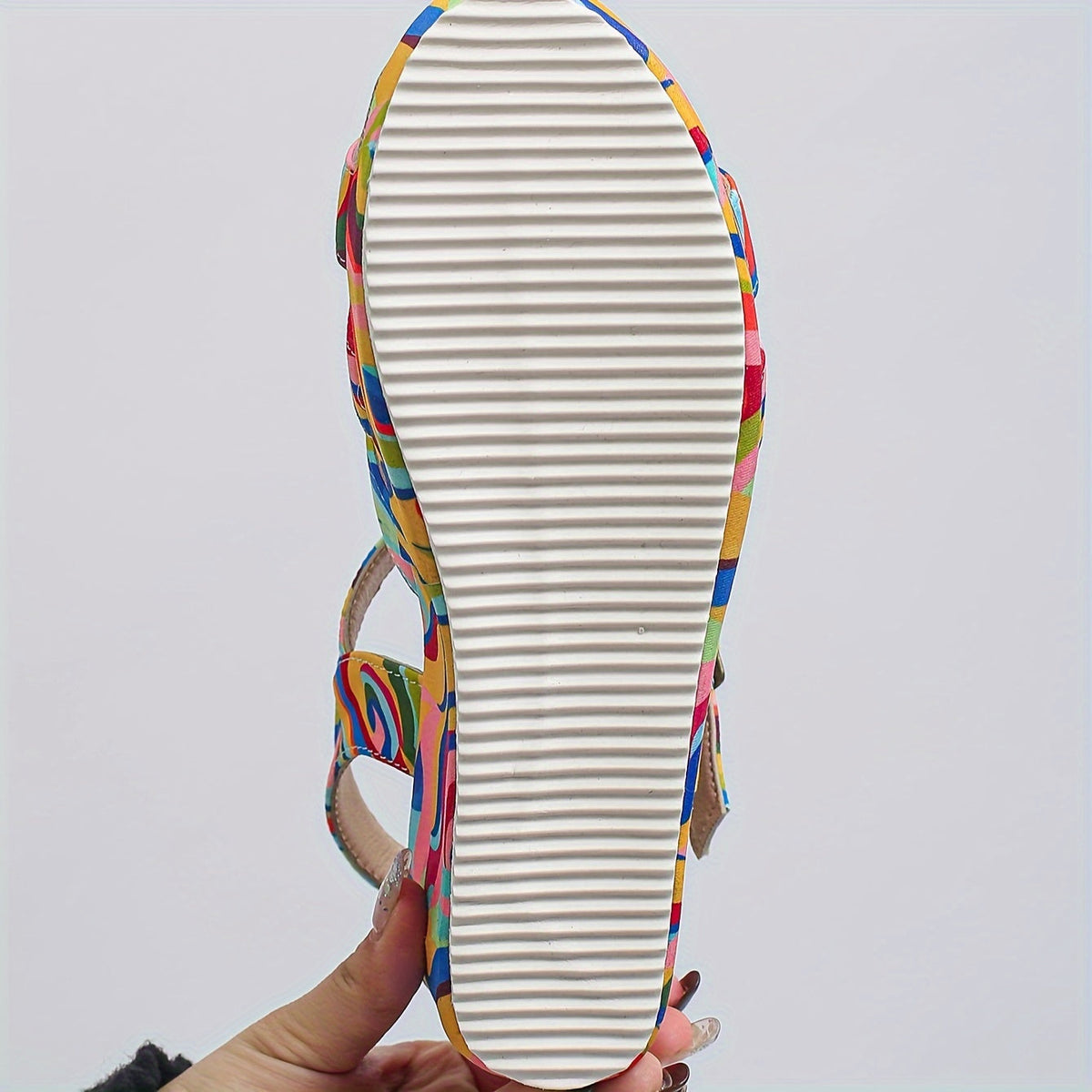 Rosalind | Elegant Strappy Platform Wedge Sandals Image