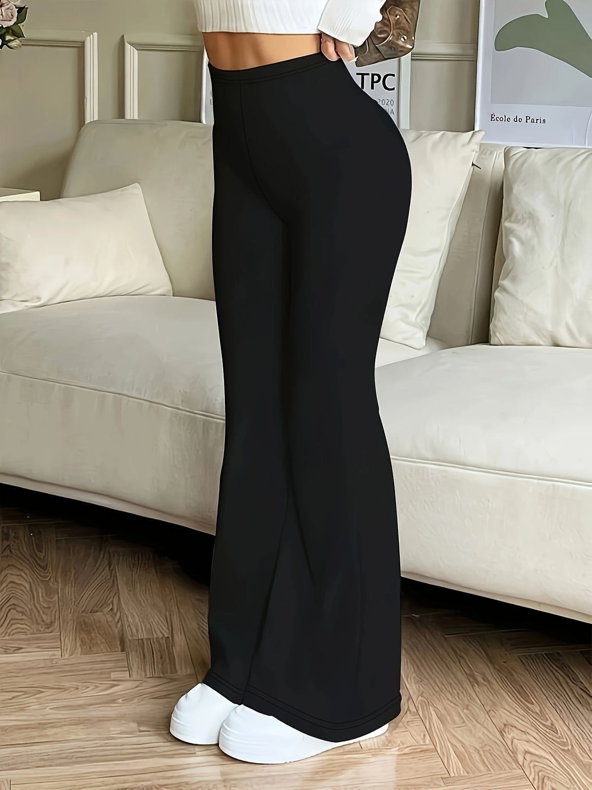 Marlene | High-Waist Flared Trousers Image