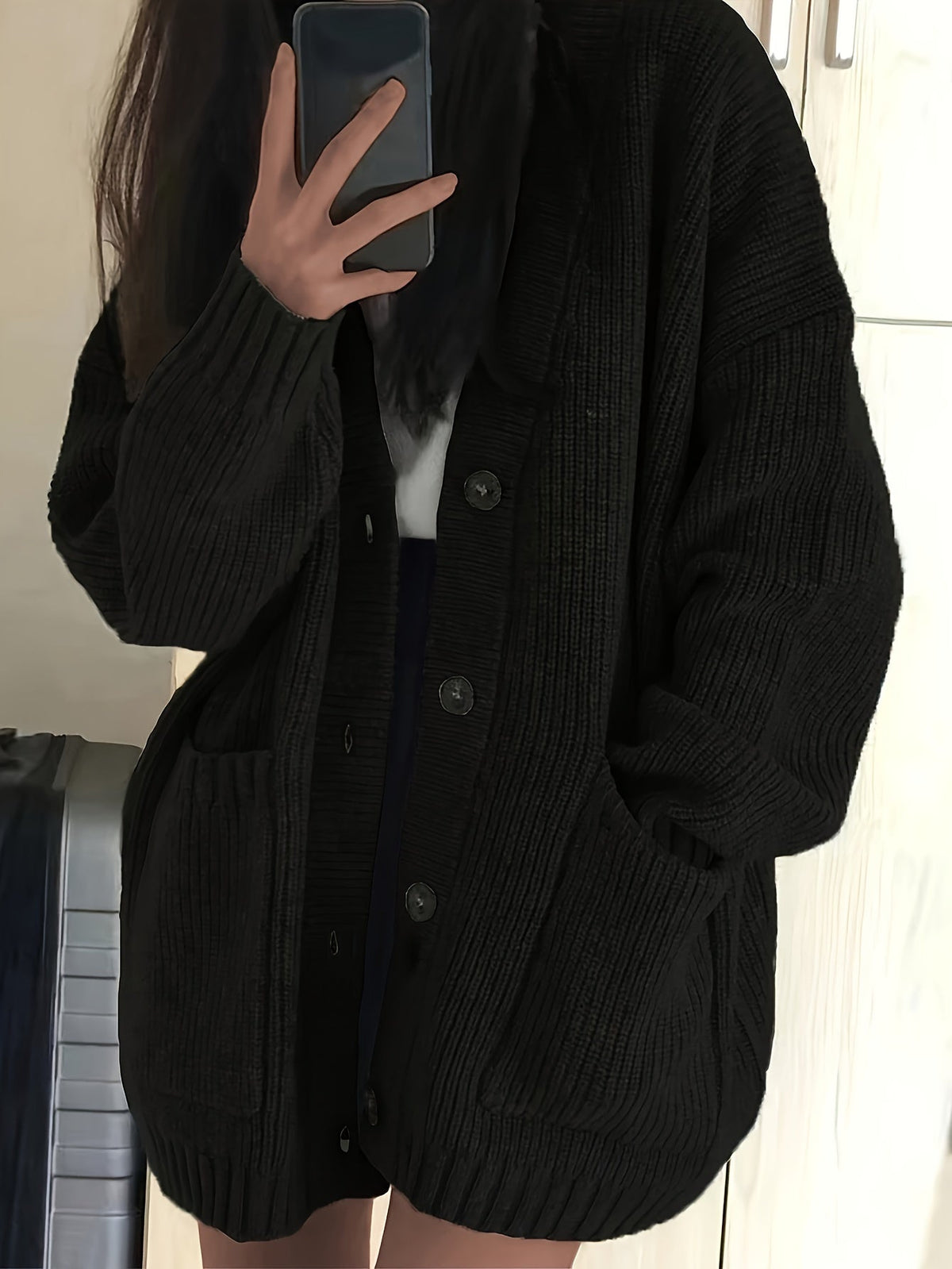 Maisie | Relaxed Button-Front Cardigan Image