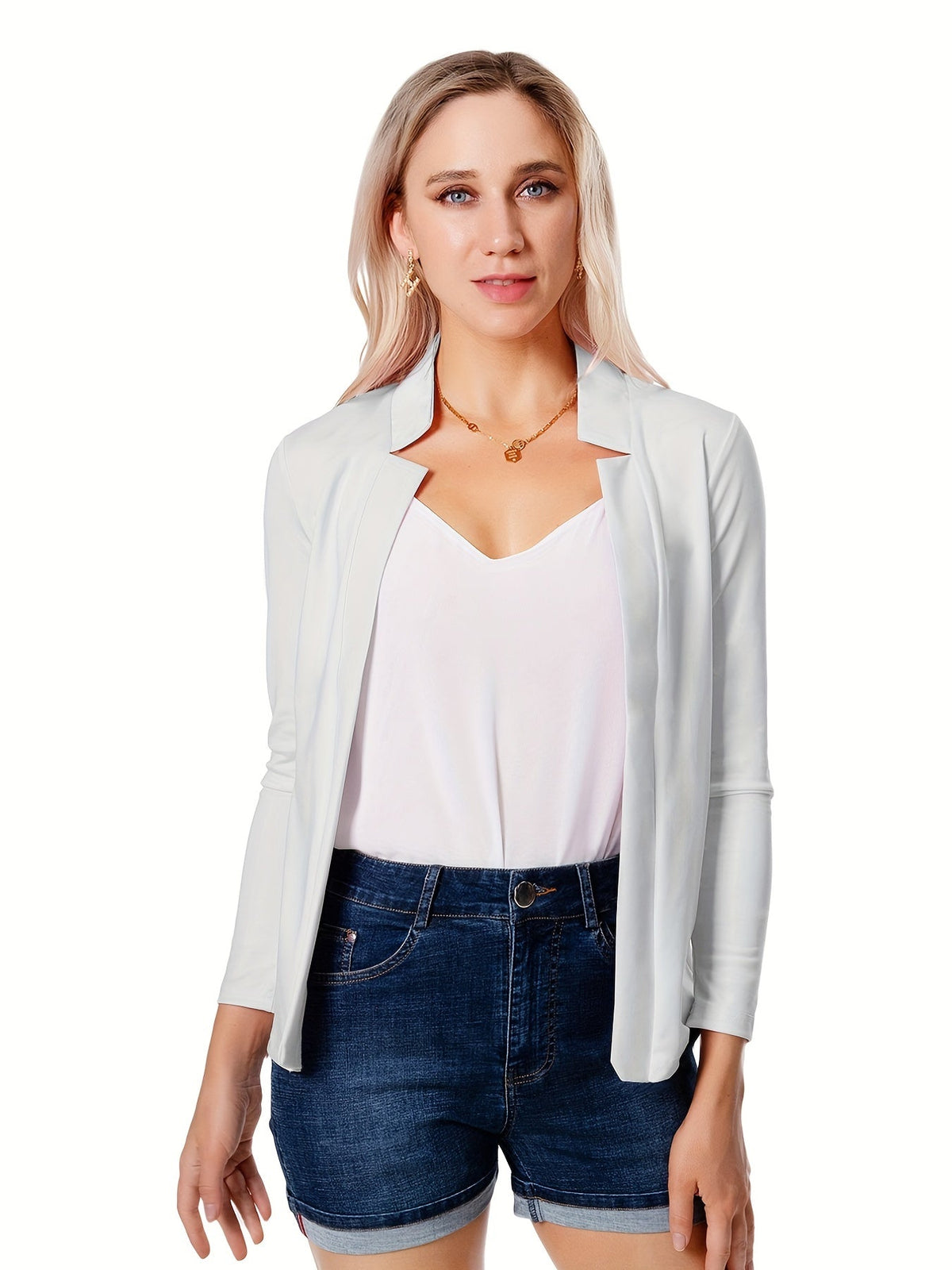 Kirsten | Open Front Tailored Jacket Image