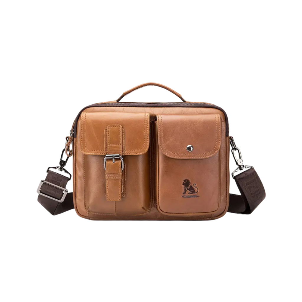 Lesley | Classic Two Pocket Shoulder Bag