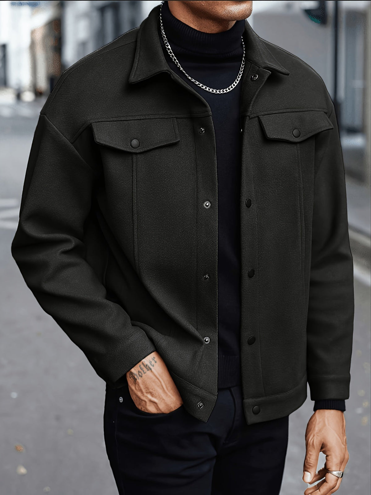 Hugh | Refined Utility Jacket Image