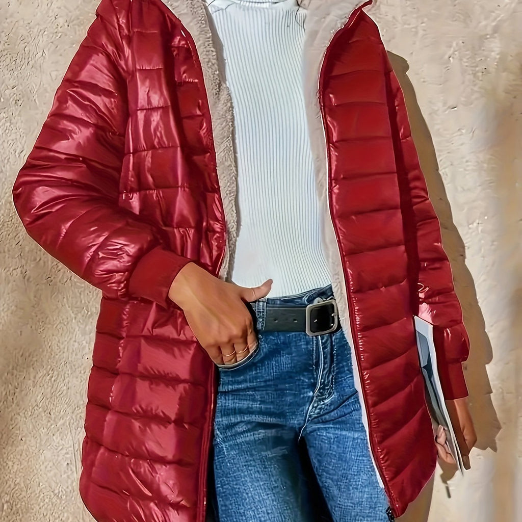 Isla | Quilted Longline Coat