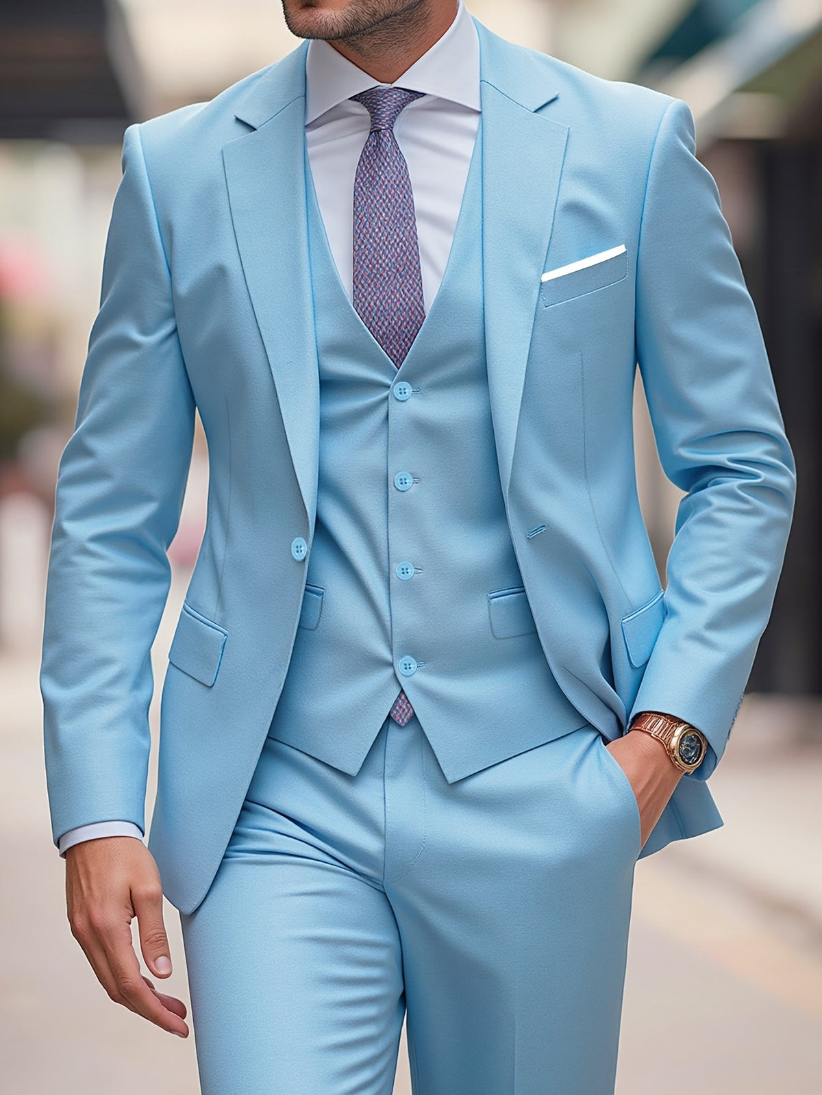 Franklin | Refined Three-Piece Suit Image