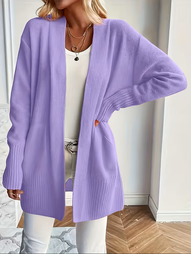 Deanna | Relaxed Open-Front Cardigan Image
