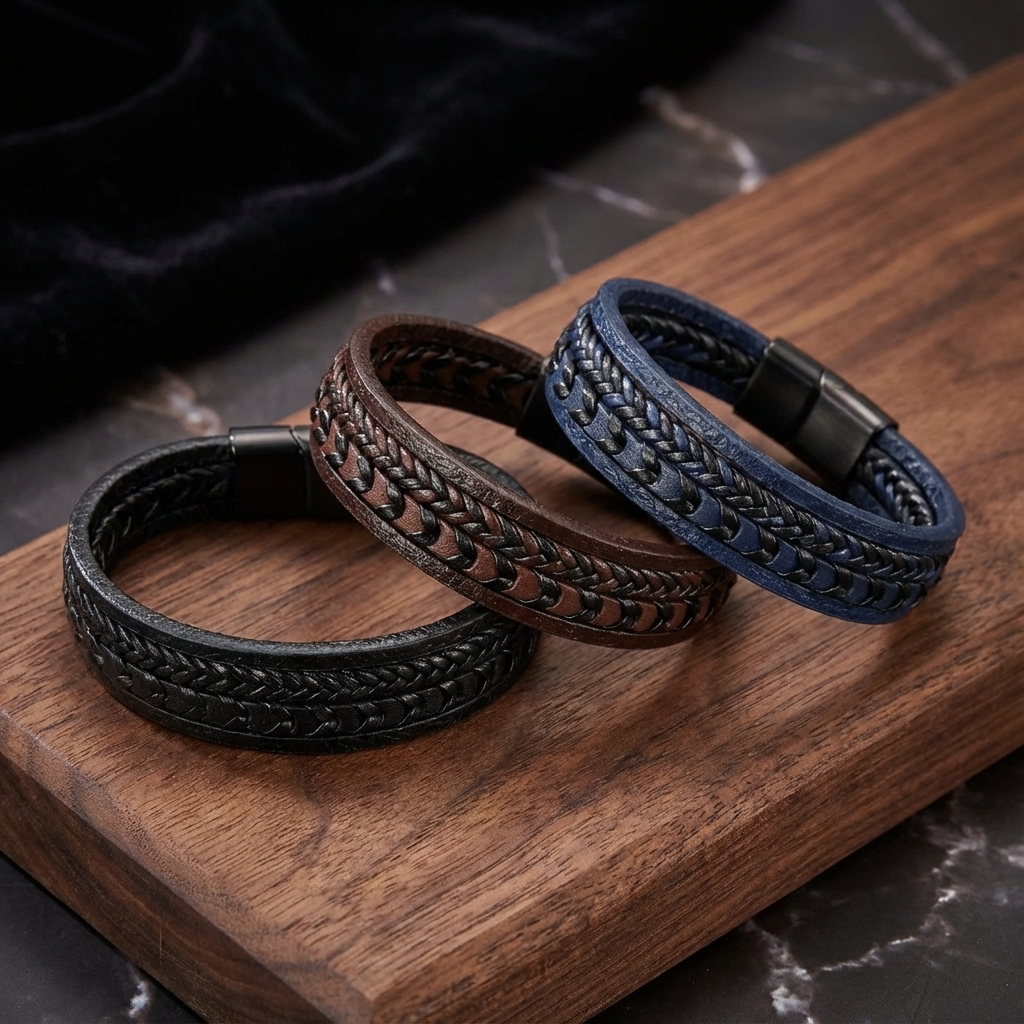 Nolan | Braided Viking Bracelet Image