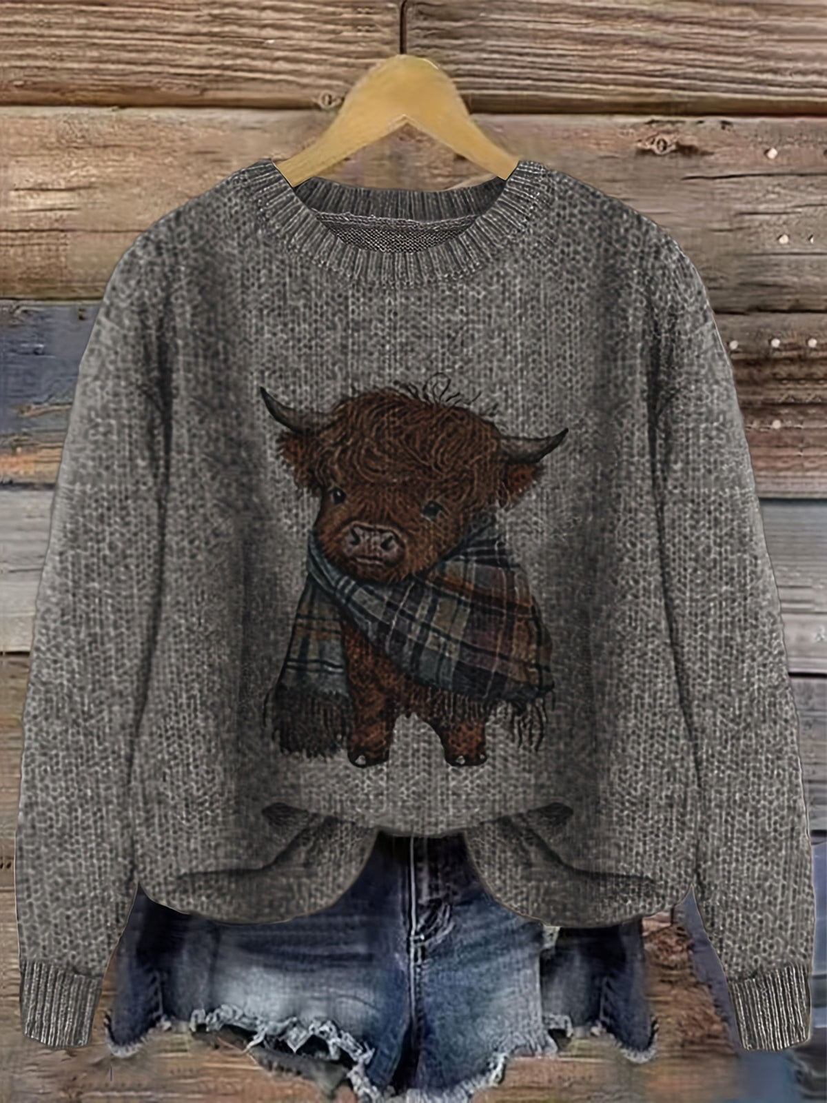 Gretchen | Cozy Crewneck Sweater Image