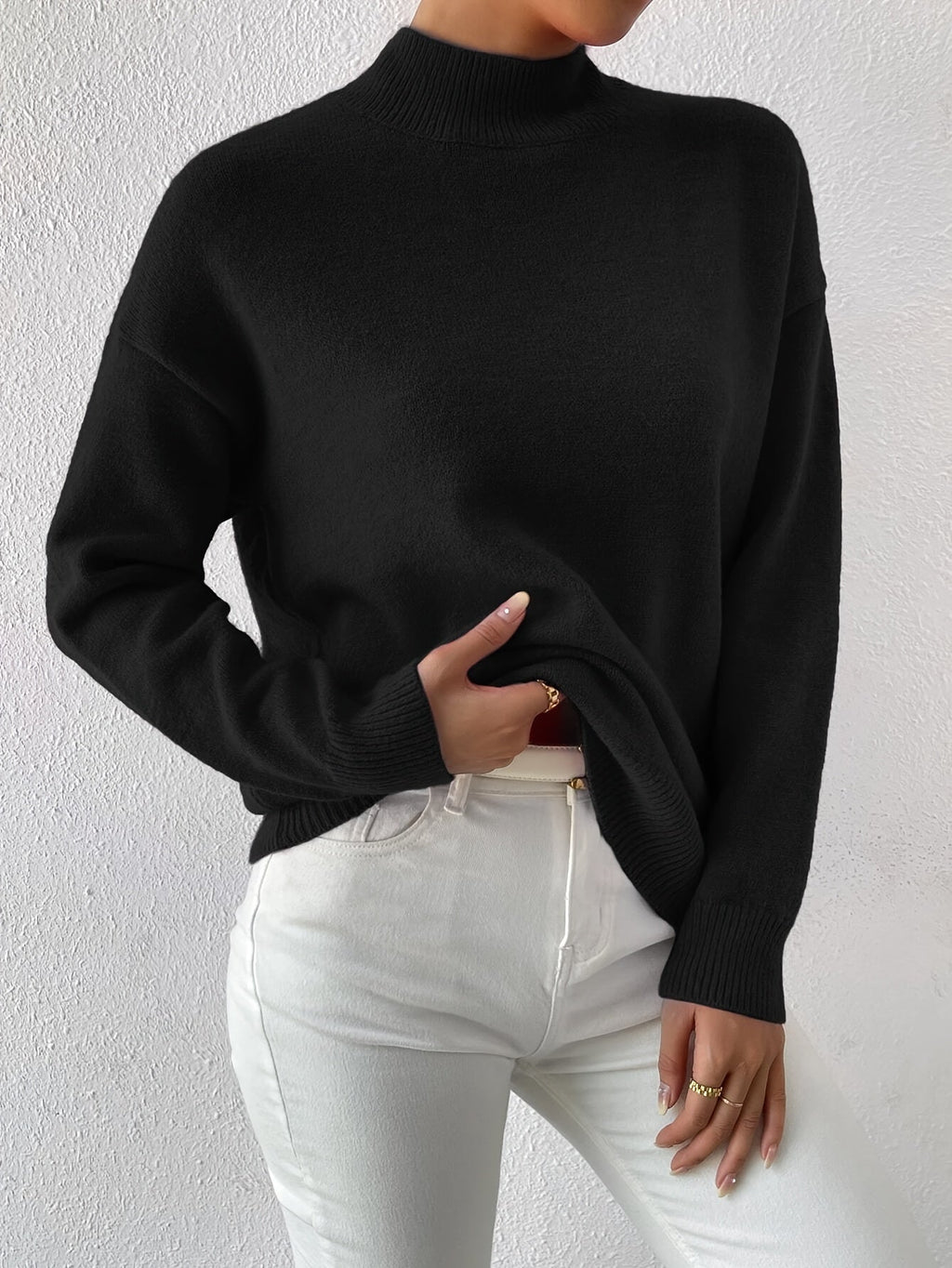 Lorelei | Refined Mock Neck Sweater