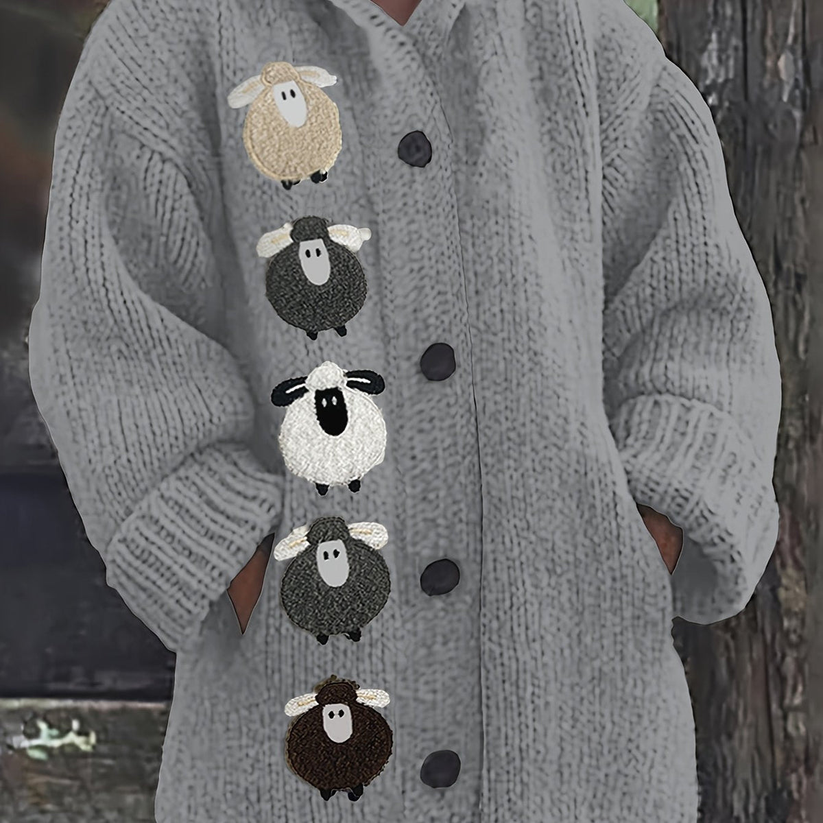 Rosetta | Cozy Hooded Cardigan