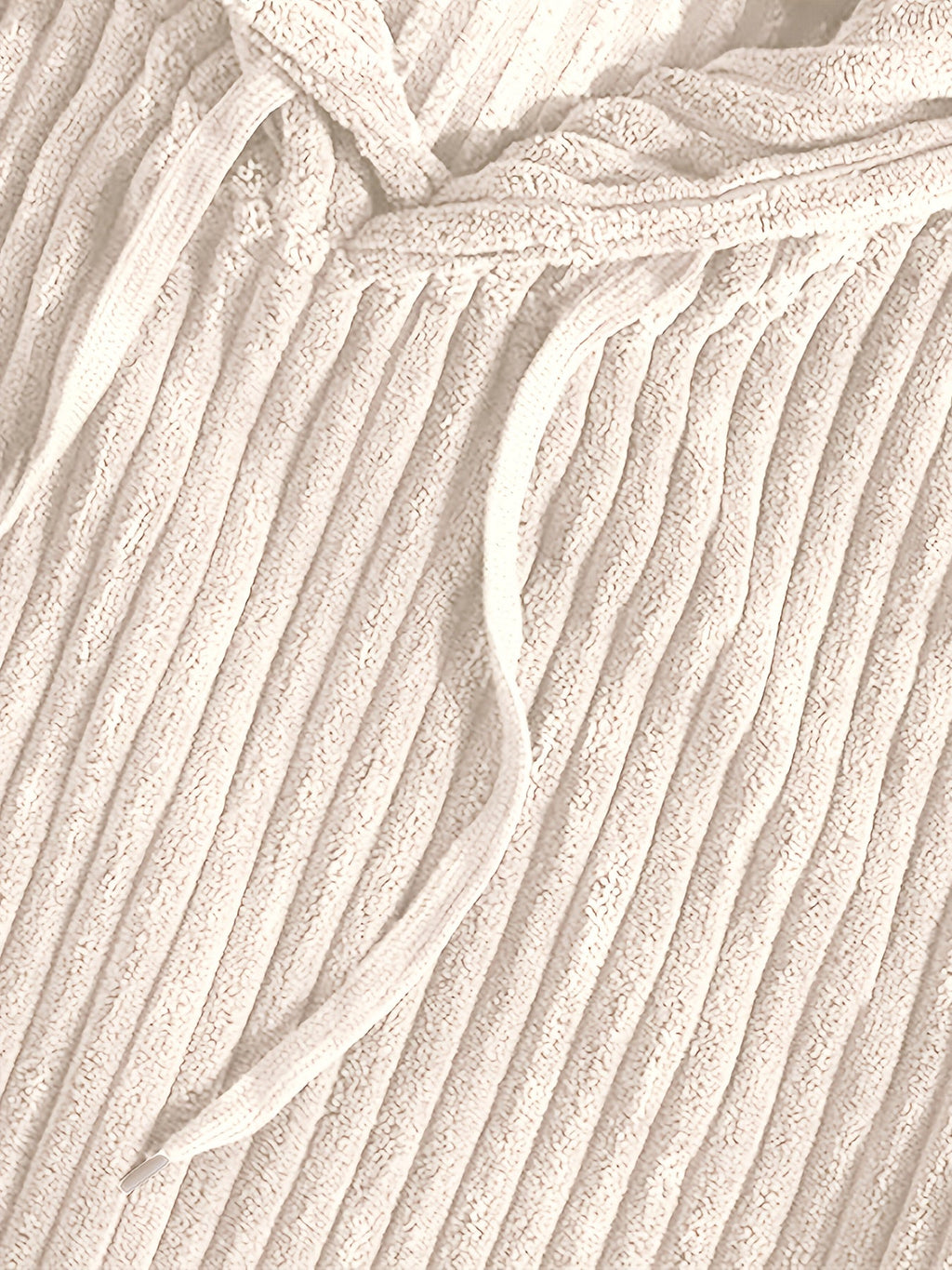 Sebastian | Ribbed Pullover Hoodie