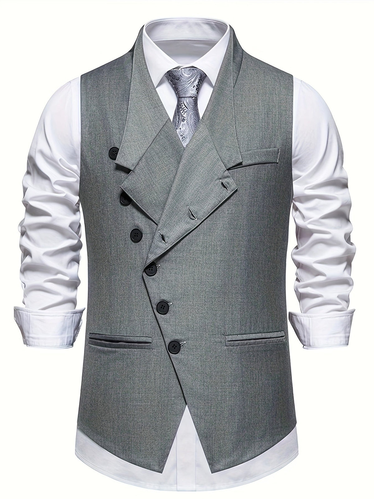 Edmund | Refined Asymmetrical Vest Image