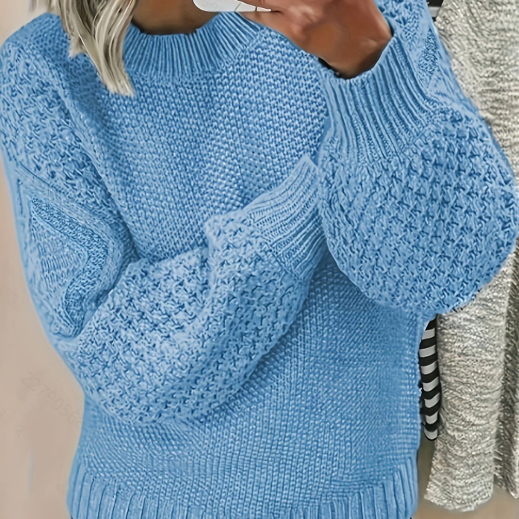 Bonnie | Cozy Lantern-Sleeve Sweater