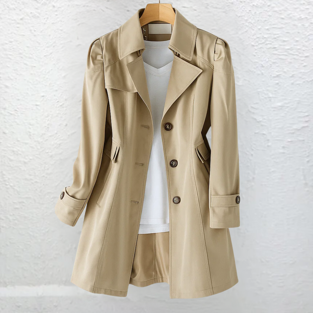 Vicki | Vintage Trench Collar Coat Image