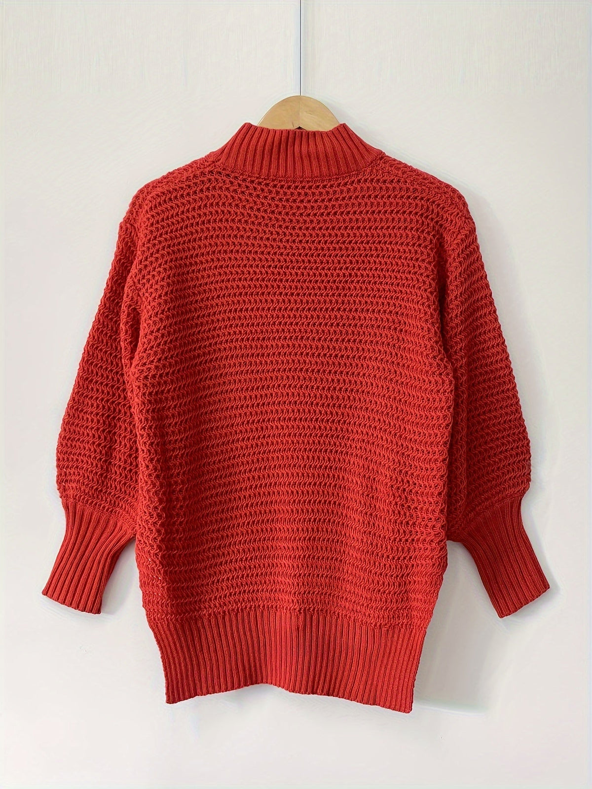 Evangeline | Textured High-Low Sweater Image