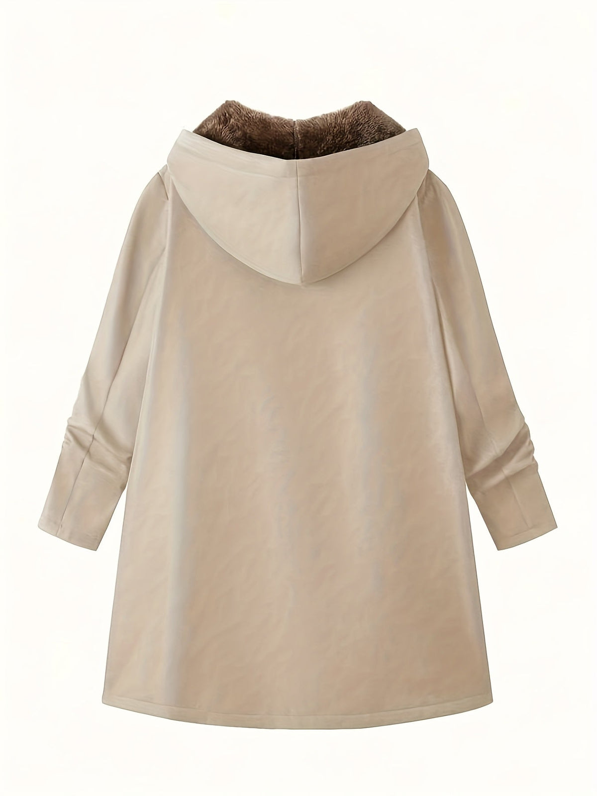 Lorna | Cozy Hooded Longline Coat Image