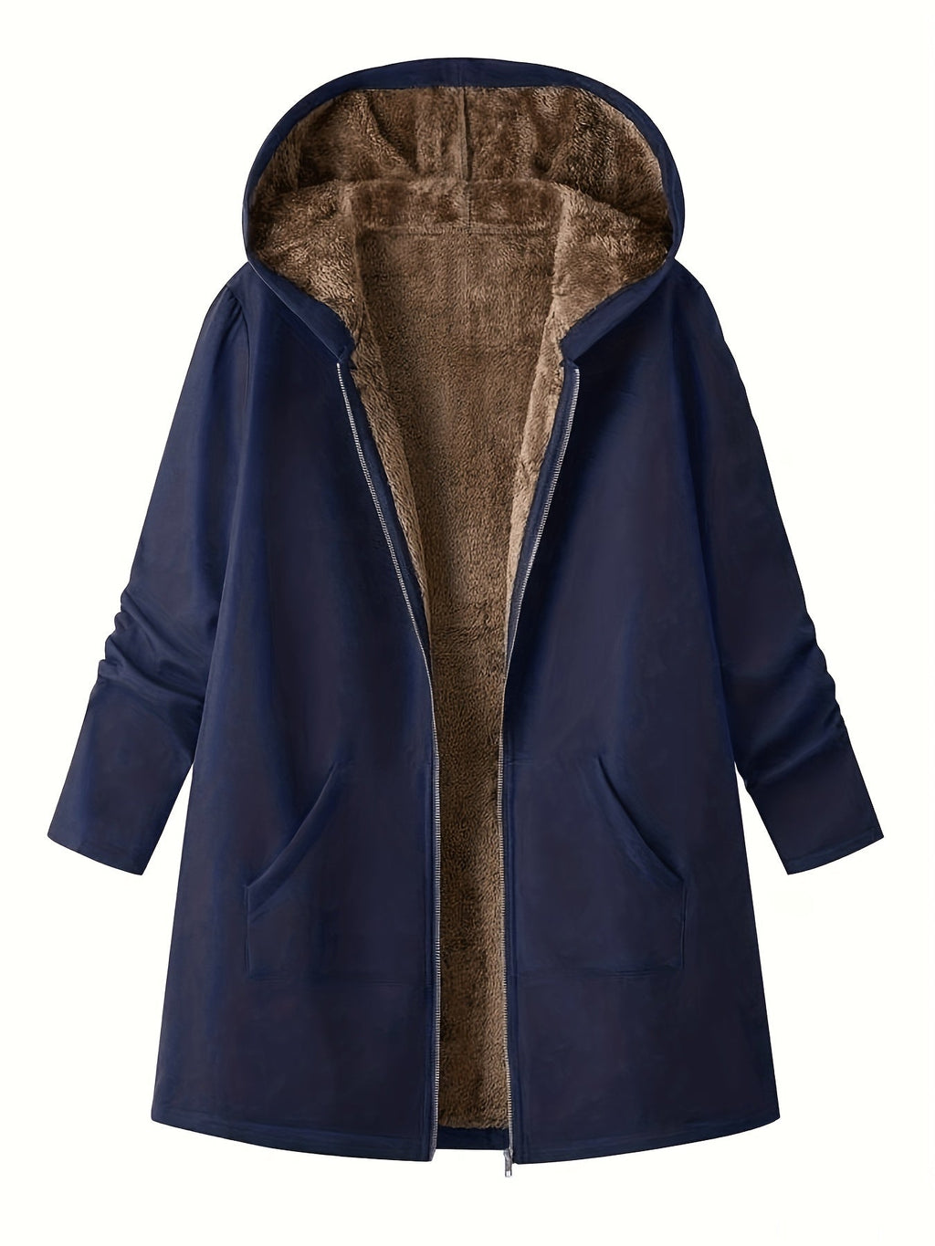 Lorna | Cozy Hooded Longline Coat