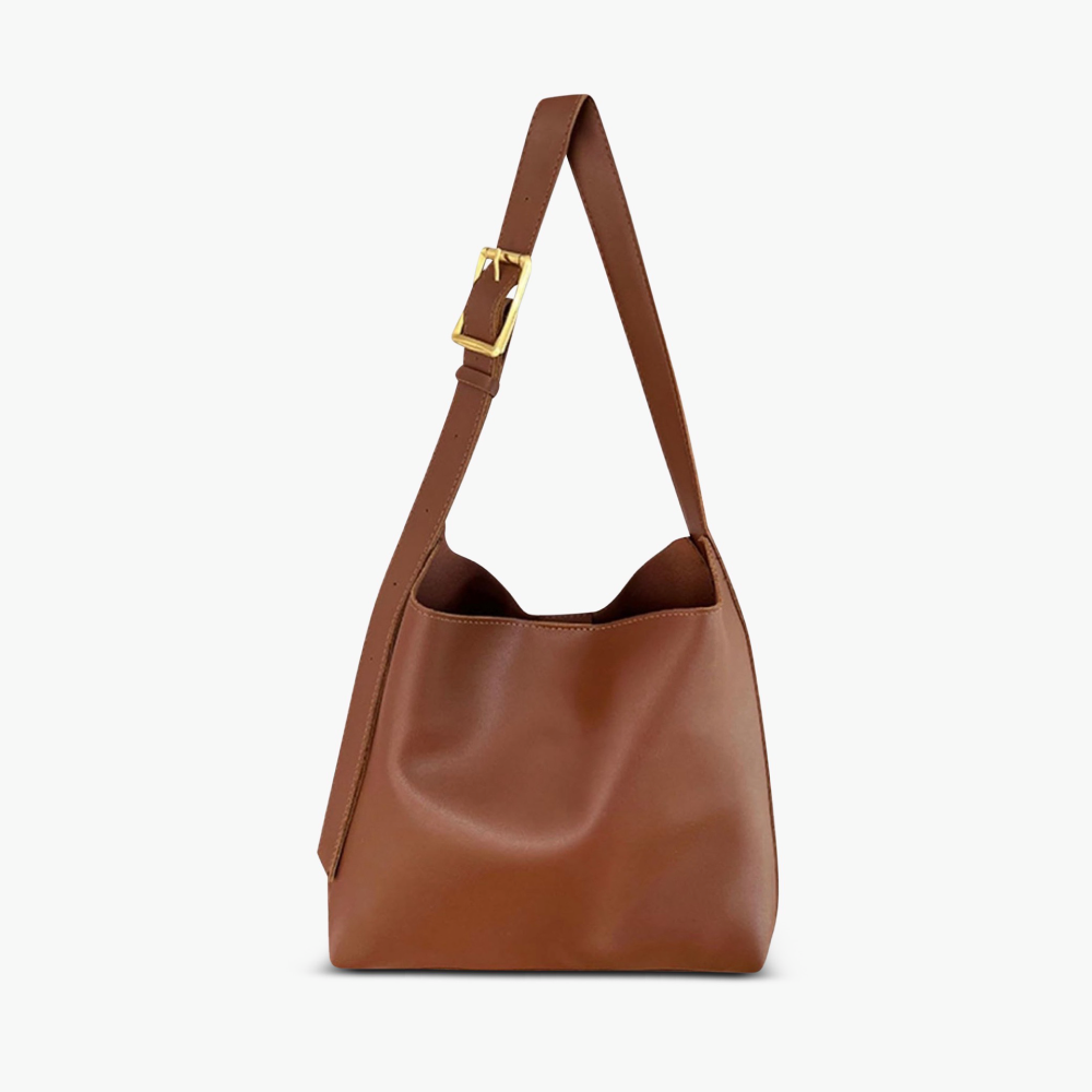 Ellaiza | Classic Buckle Shoulder Bag Image