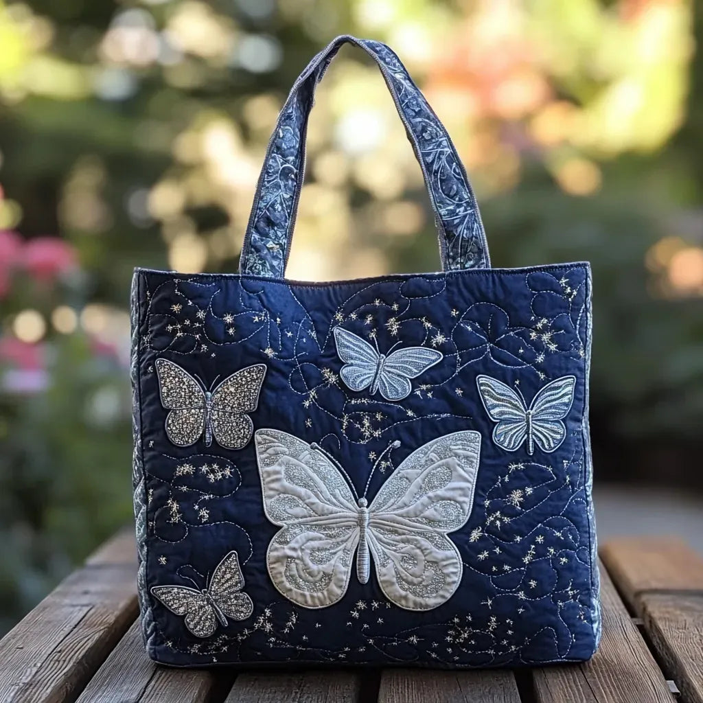 Kristen | Classic Butterfly Art Tote Bag Image