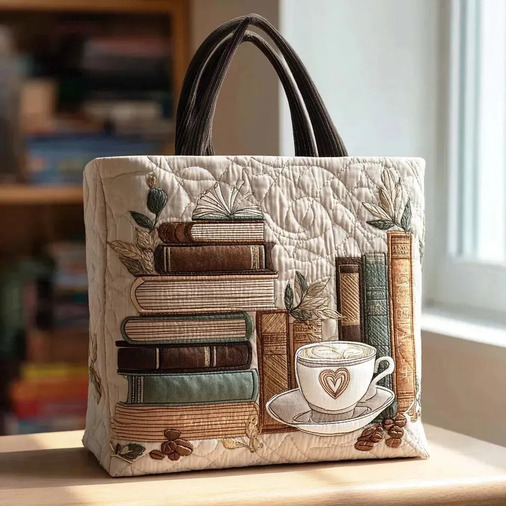Diane | Retro Book Art Tote Bag Image