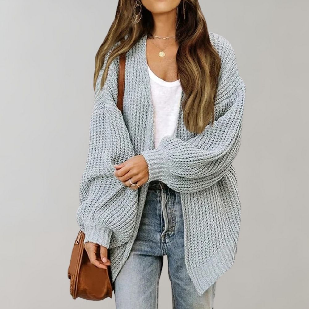 Isla | Relaxed Open-Front Cardigan Image