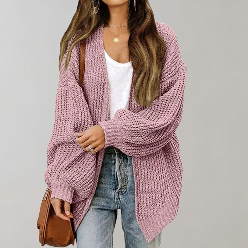 Isla | Relaxed Open-Front Cardigan Image