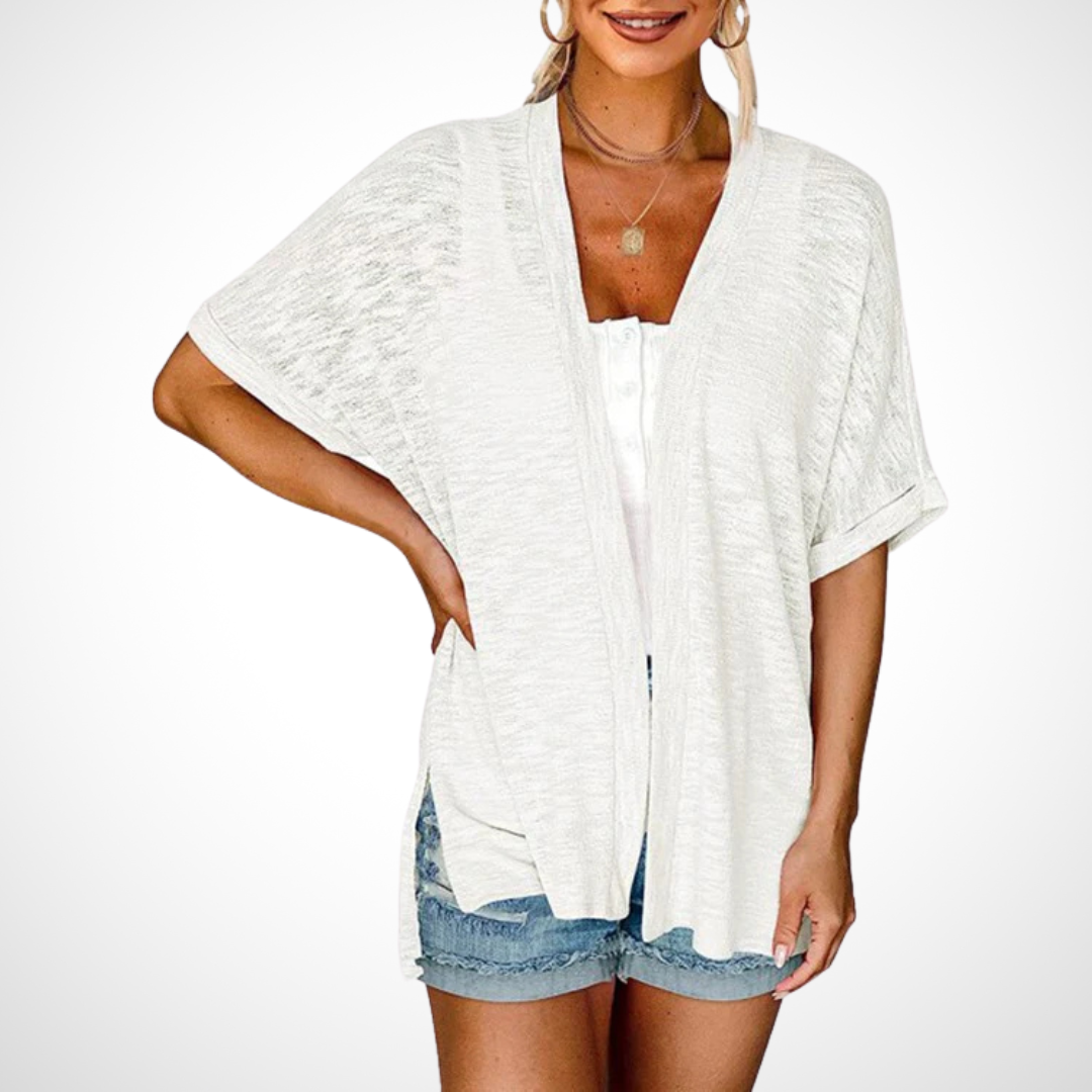 Lindsay | Relaxed Open-Front Cardigan Image