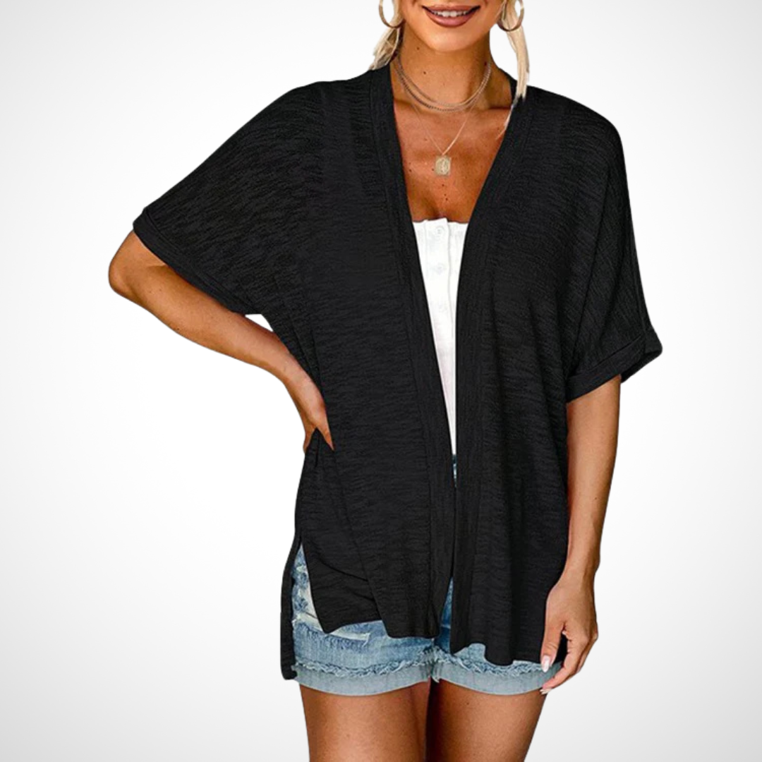Lindsay | Relaxed Open-Front Cardigan Image