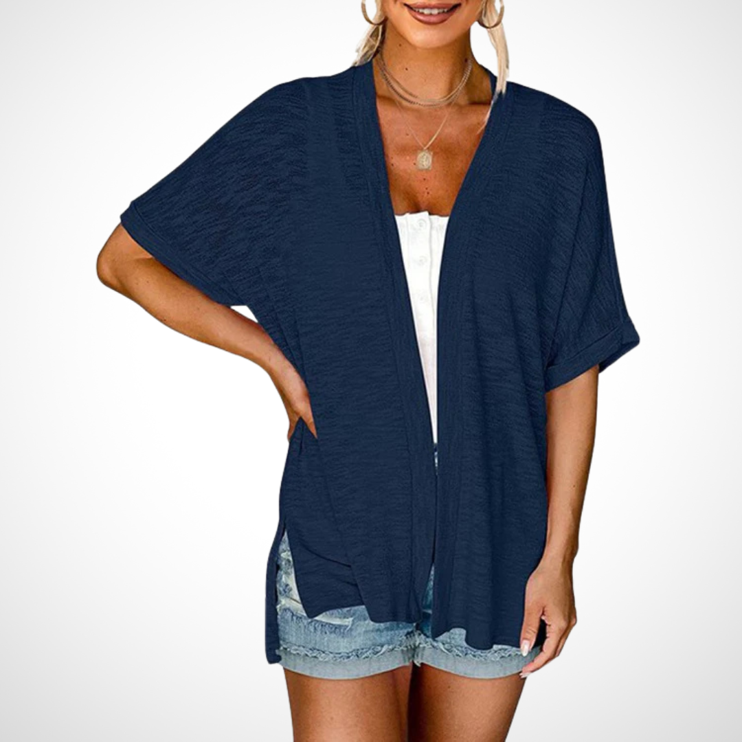 Lindsay | Relaxed Open-Front Cardigan Image
