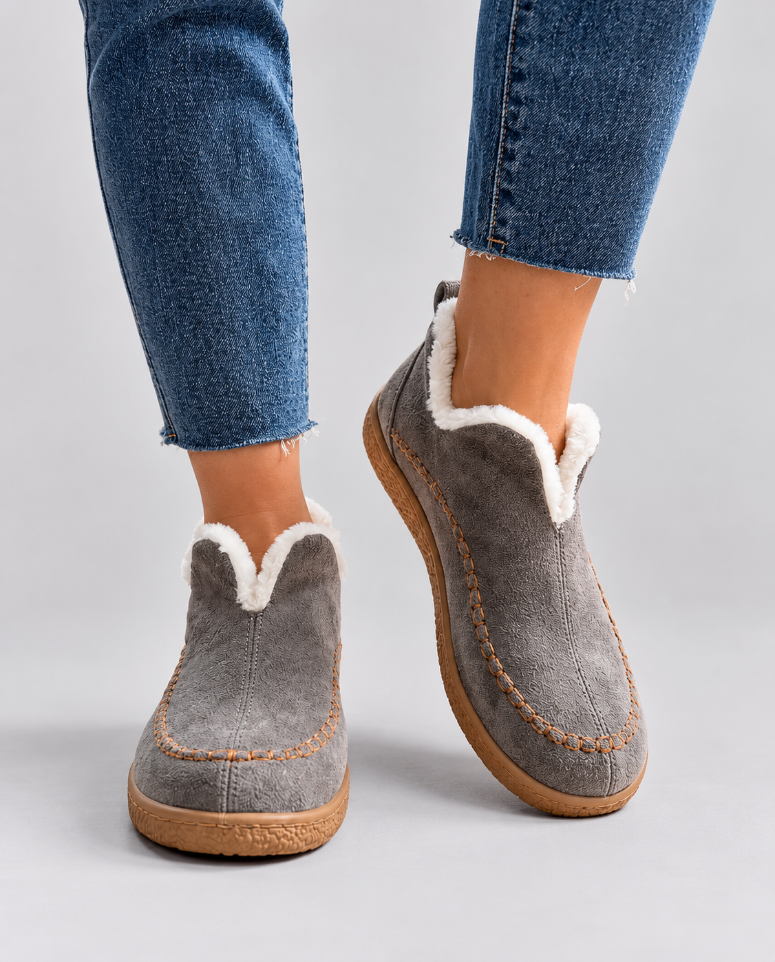 Wendy | Cozy Non-Slip Ankle Boots Image