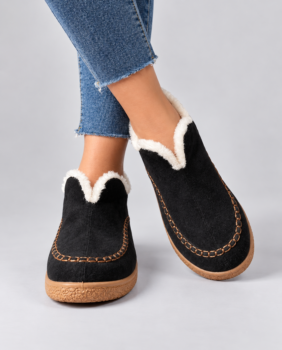 Wendy | Cozy Non-Slip Ankle Boots Image
