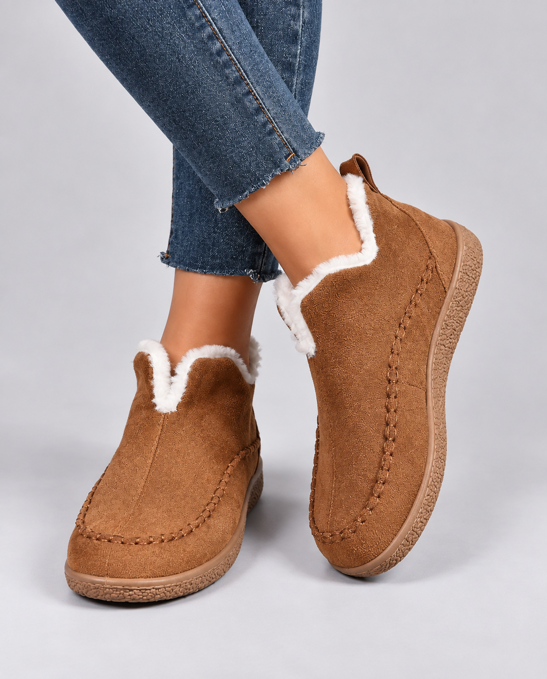 Wendy | Cozy Non-Slip Ankle Boots Image