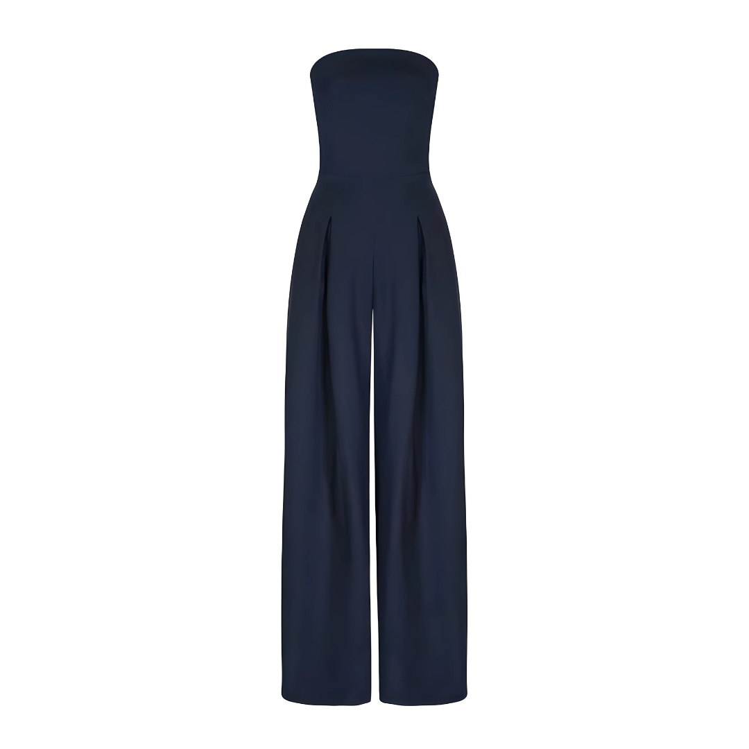 Amilia | Sleeveless Wide Leg Jumpsuit Image