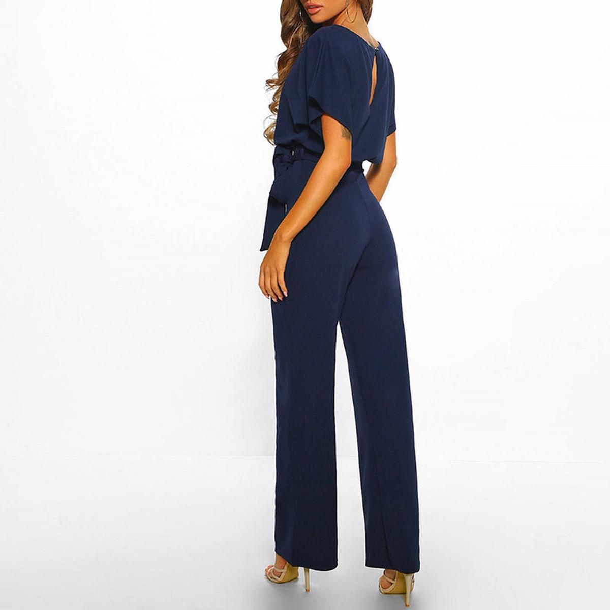Yolanda | Relaxed Belted Jumpsuit Image