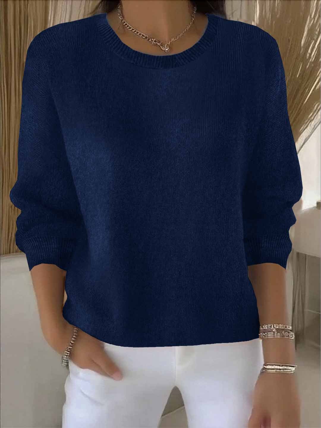 Loretta | Relaxed Everyday Knit Sweater Image