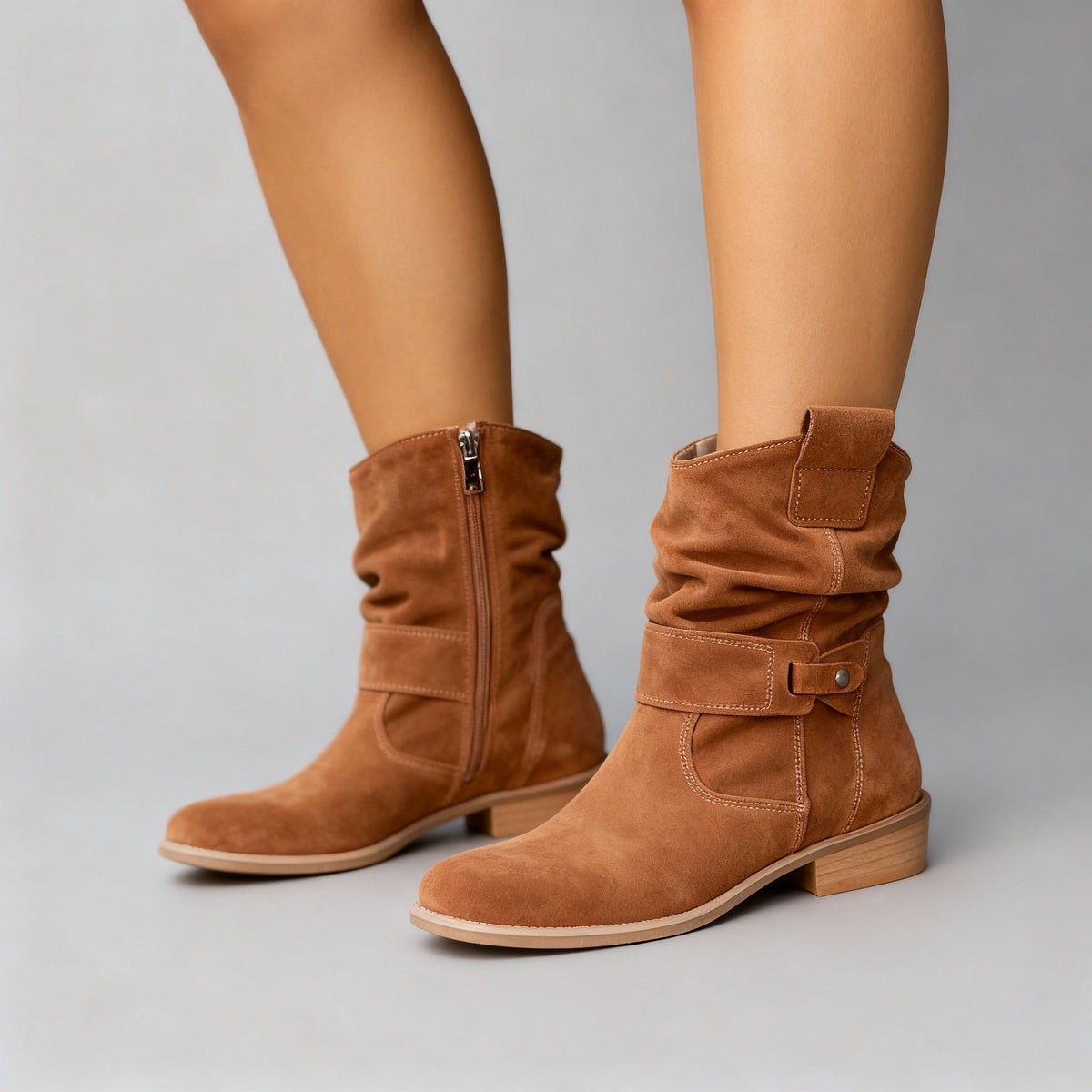 Marlowe | Slouchy Mid-Calf Boots Image