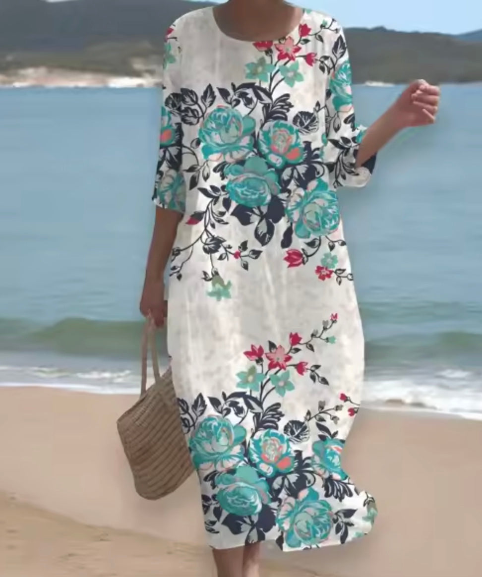 Marigold | Vibrant Floral Dress